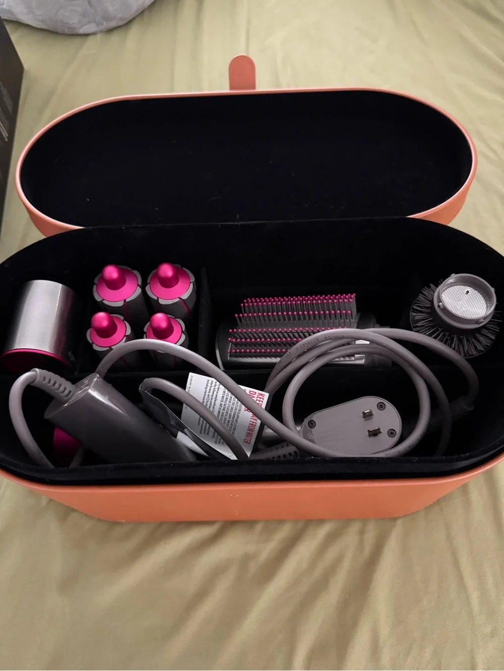 Dyson Airwrap Complete Hair Styling Set in Rose and Silver